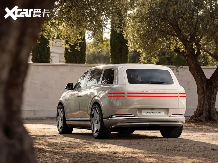 旗舰纯电SUV 捷尼赛思GV90官图发布