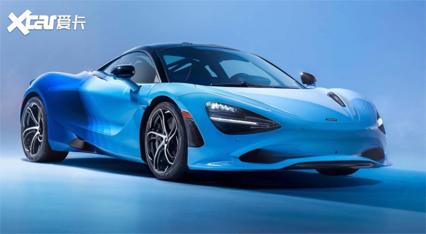 由mso特殊定制部门打造 搭载渐变蓝涂装 迈凯伦750s特别版官图发布