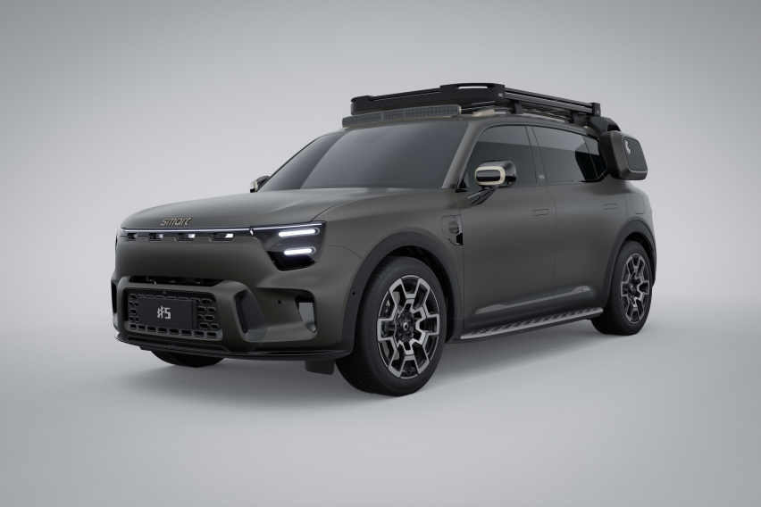 豪华奇旅大五座SUV 全新smart精灵#5全球首秀
