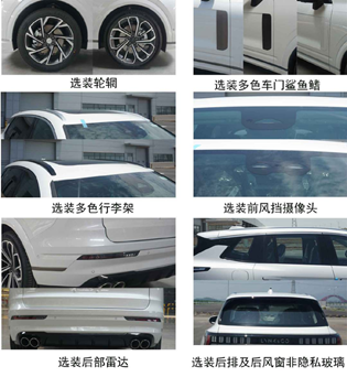 强力中大型SUV 领克09 PHEV申报图曝光