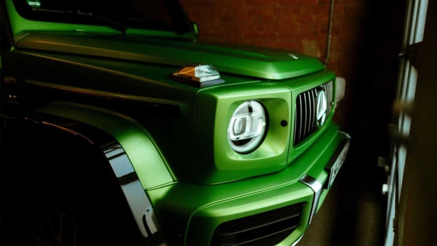全新AMG G63 4X4平方要来了，涉水深度910mm，百公里油耗20L