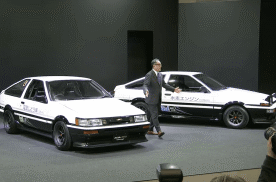 丰田也玩“油改电”和“油改氢”，AE86概念车亮相东京改装车展