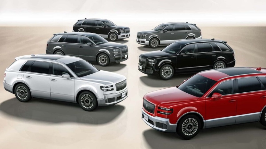 丰田世纪性能SUV，搭载V6插电式混合动力系统