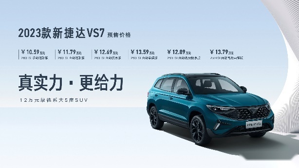 2023款新捷达SUV和新捷达VS7 ABT限量版首发亮相
