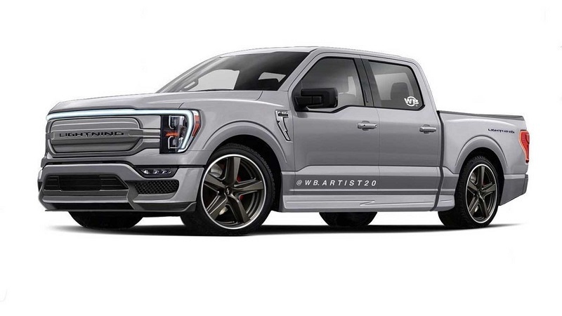全新福特F-150 Lightning渲染图曝光