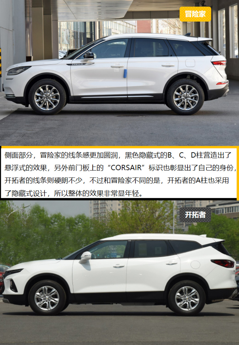 【帮你选车】要豪华感还是大尺寸 冒险家对比开拓者