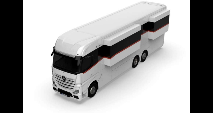 带上法拉利寻找诗和远方 陆地超级游艇Dembell Motorhome