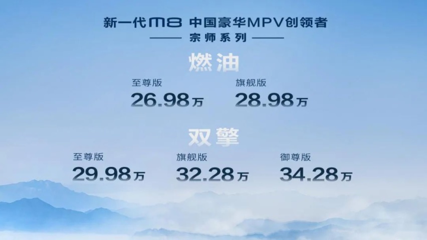 产品力更强的传祺M8宗师系列能否冲进消费者的心