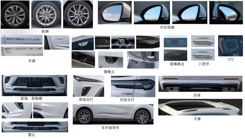 外观小幅调整，别克新款昂科威S/昂科威PLUS申报图曝光