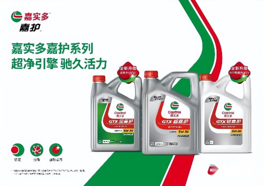 专嘉智选再添新绩嘉实多金嘉护，银嘉护全线焕新，清洁力再升级！