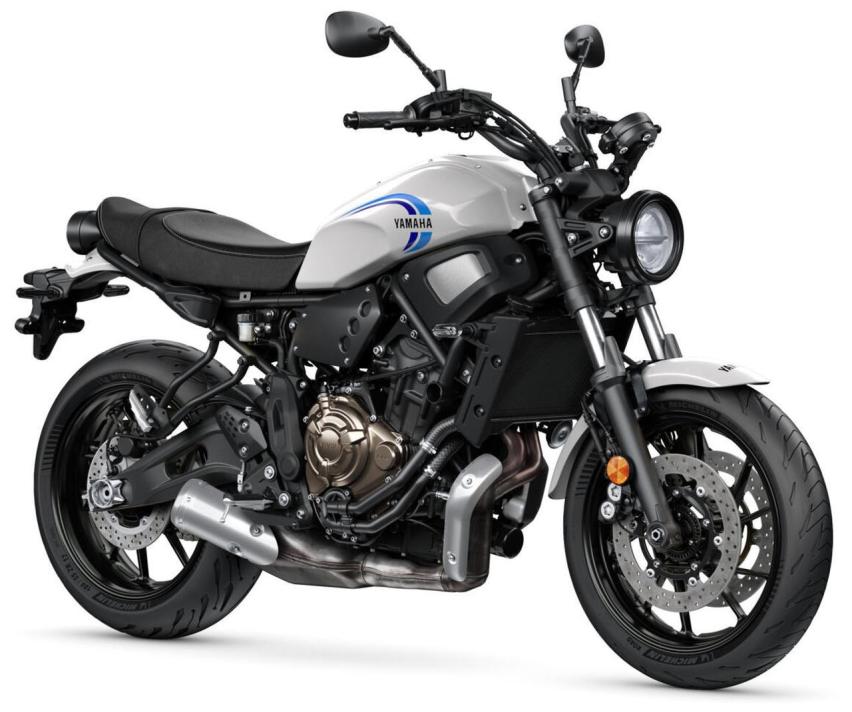 2022款雅马哈XSR700详解，复古中排量，水冷双缸动力