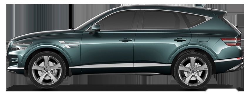 捷尼赛思GV80：全系2.5T+四驱，豪华中大型SUV应该有的样子