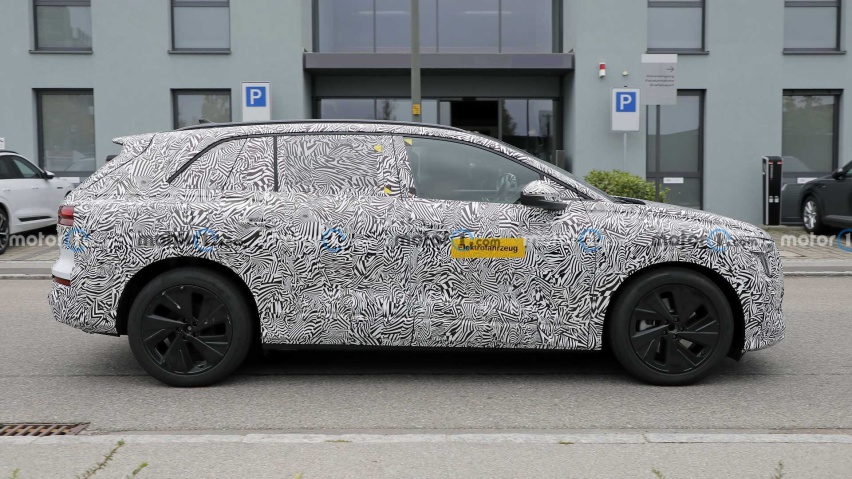 奥迪Q5 e-tron路试谍照曝光，轴距近3m/续航560km，能战M