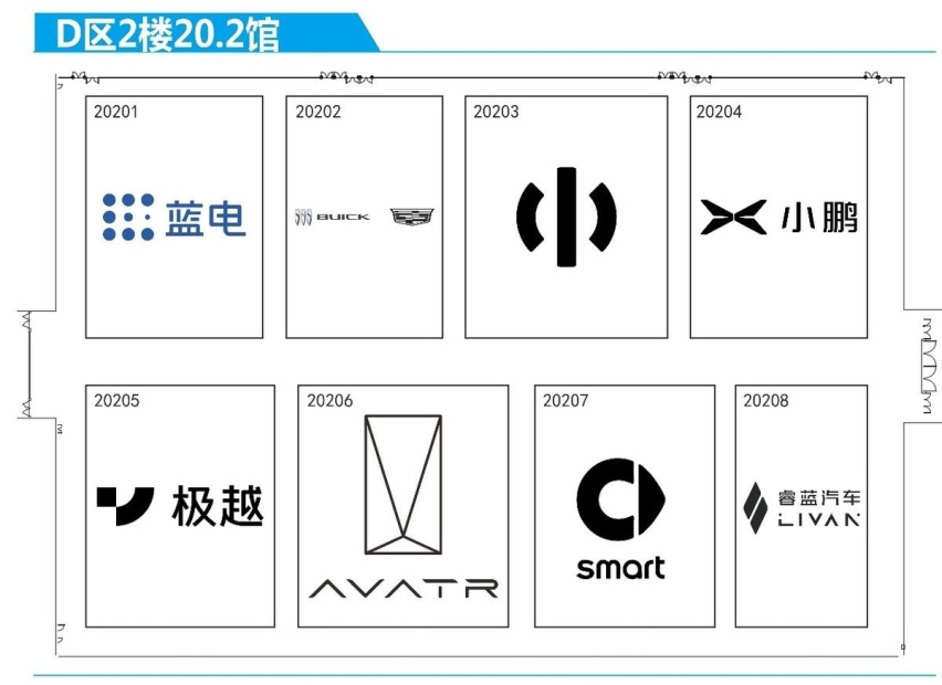 广州车展新车快报：这是一份精简版“新车展馆分布”指南