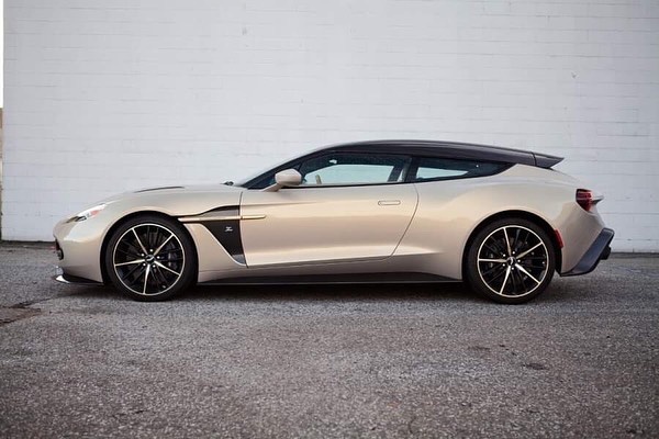 阿斯顿·马丁Vanquish Zagato猎装版实车 优雅又