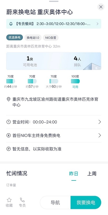 缓解“拥堵”等各种痛点，蔚来换电站二代站重庆来了