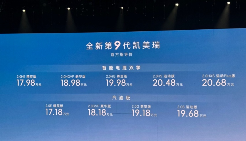 无惧内卷!“全球最好凯美瑞”依旧是中高级轿车的时代最优解