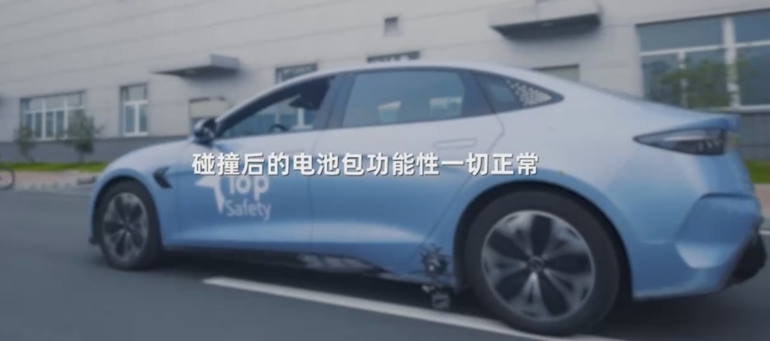 极端双面碰撞后电池性能正常，海豹的安全性我给五星