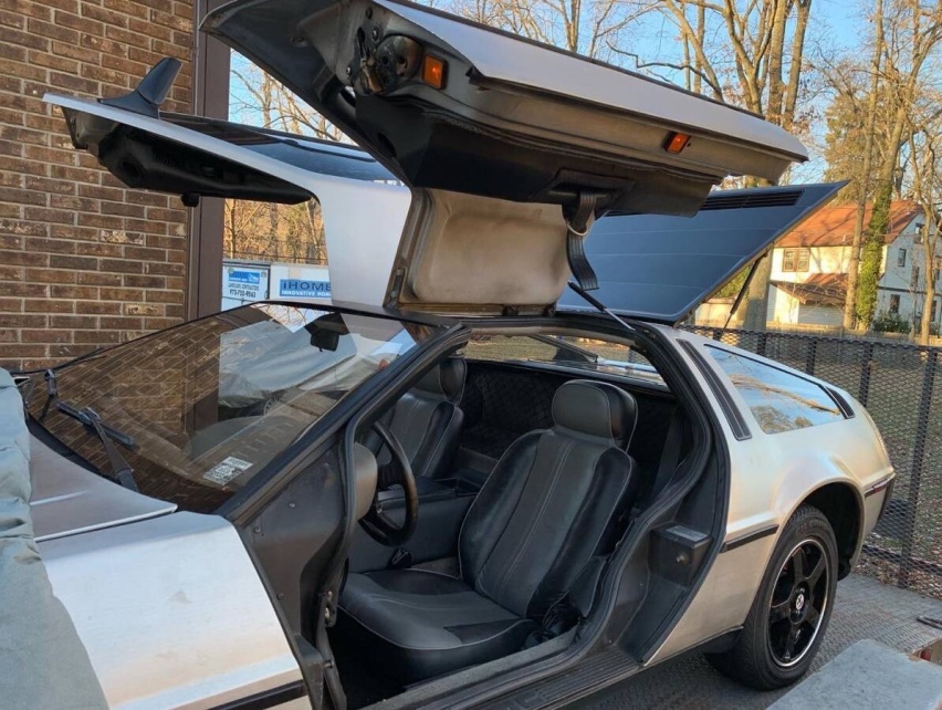 昂贵的“时间机器”！来自美国新泽西州的1981年Delorean