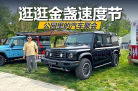 公园里的汽车聚会，逛逛金盏速度节
