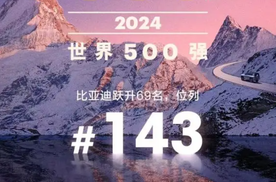 2024年全球车企销量排行榜前十出炉，比亚迪排名第五