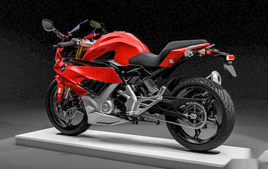 宝马G310RR完整设计图曝光 小号S1000RR跑车喜欢吗