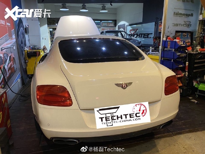 宾利欧陆GT改装ECU德国Techtec刷ECU改装电脑升级