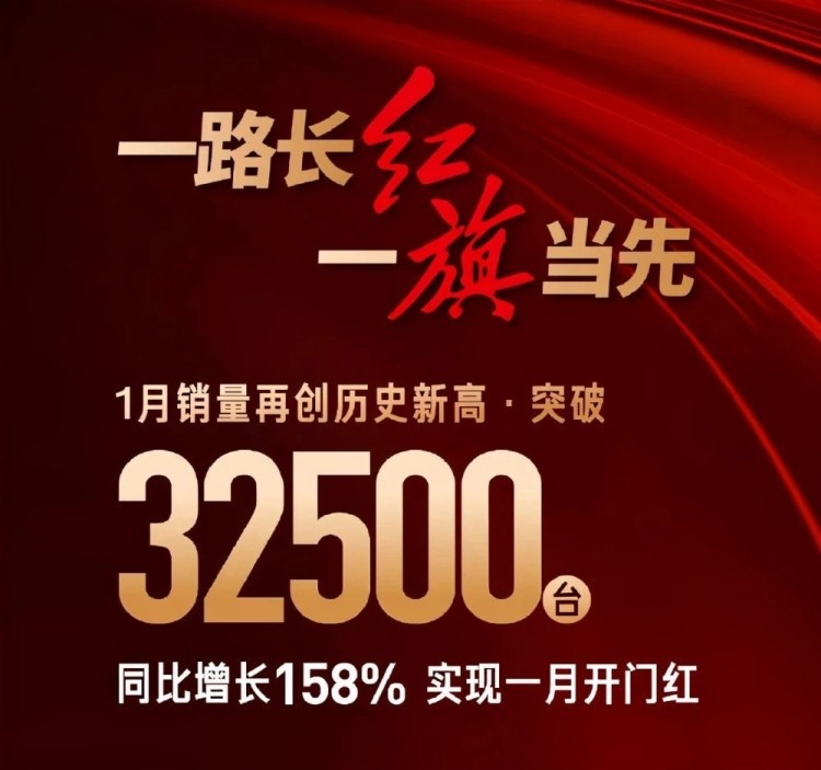 新年第一枪：红旗大涨158%！