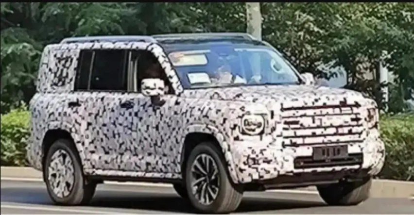 【e汽车】哈弗H9全新车型谍照曝光