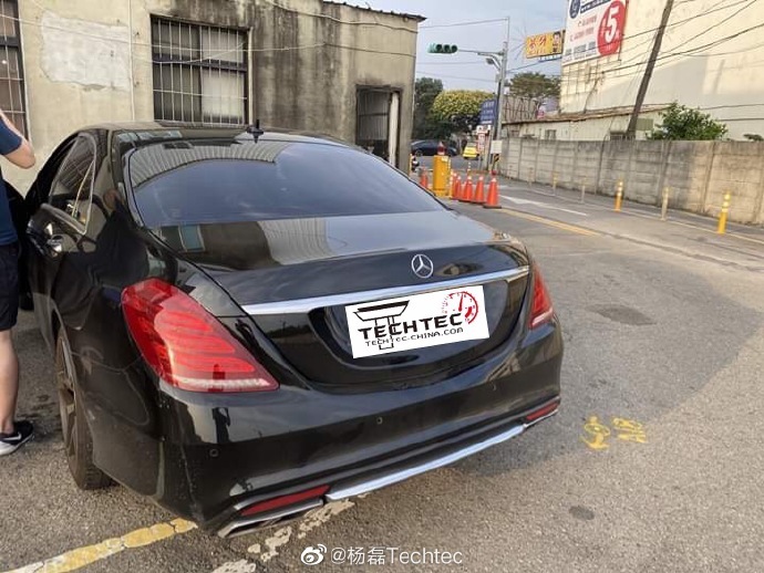 奔驰W222 S350D柴油德国Techtec刷电脑刷ECU