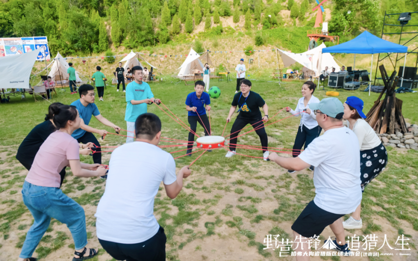 在40°酷热山野搭起帐篷——“追猎”