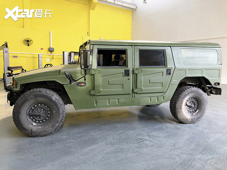 东风猛士改装,整车定制喷涂猿金刚军绿色防爆装甲涂层,耐磨防刮