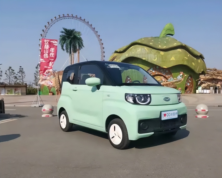 A00级新能源车，奇瑞QQ冰淇淋造型设计超可爱