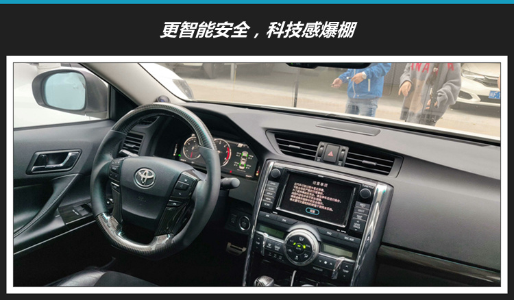 丰田锐志液晶仪表无损升级，全中文版数字化直观显示