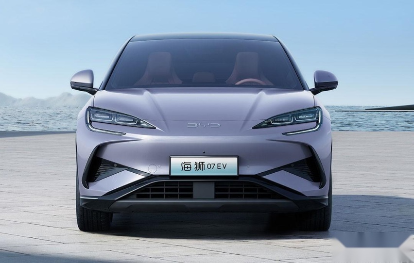 比亚迪海狮07 EV实拍流出，颜值不会令人失望，就看售价怎么样