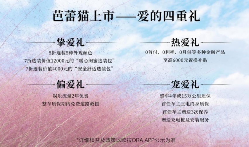 女性专属座驾！优雅复古风，欧拉芭蕾猫19.3万元起售