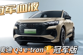 冠军血液流淌  奥迪Q4 e-tron冠军版“野性”十足！