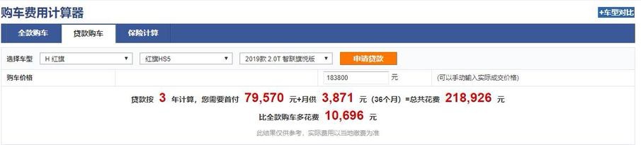 一汽红旗HS5购车推荐 5款新车选哪款性价比高