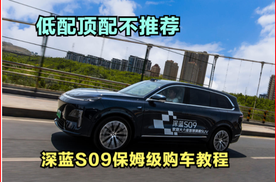 低配和四驱不推荐，深蓝 S09买哪个配置更划算，保姆级购车教程