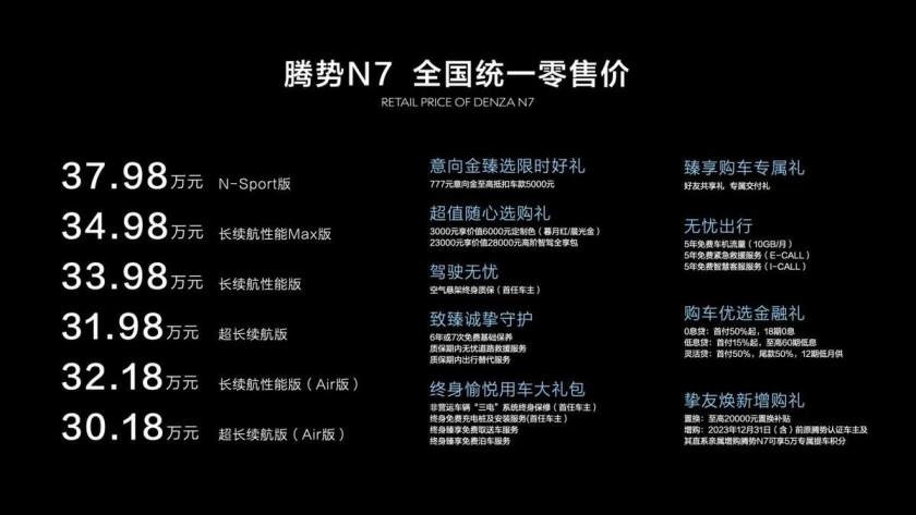 卉眼识车|腾势N7全球上市，以驾控舒享双优势开创纯电SUV2.0时代