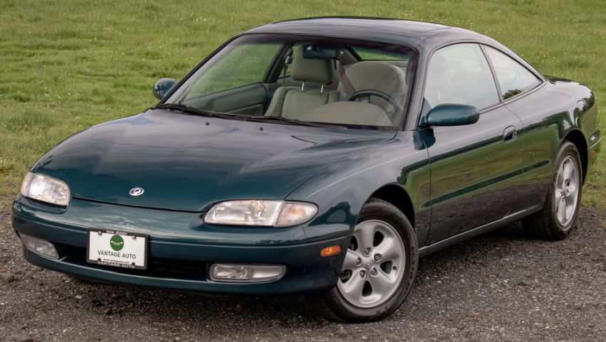 经典 1993年超低里程的马自达MX-6与福特Probe同期亮相