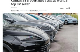 超越特斯拉！比亚迪问鼎2025年全球纯电销量冠军