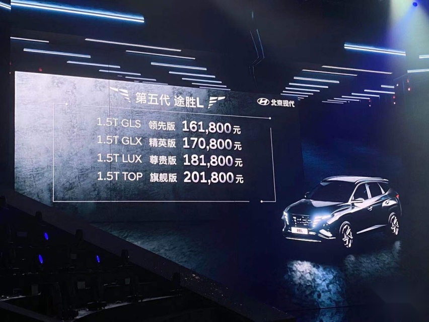 全新途胜L购车手册 主推1.5T GLX精英版，满足家用足以