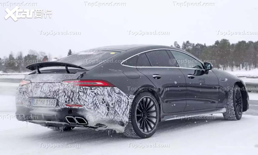 2022 款AMG GT73e混合动力谍照曝光，谁是对手？