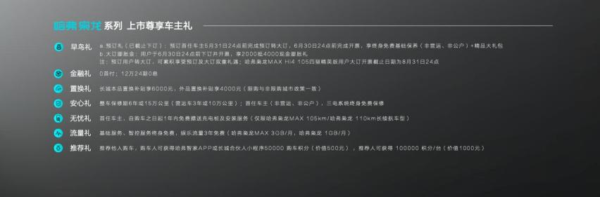 哈弗新能源下半场开局即王炸 枭龙系列上市13.98万-17.98万元