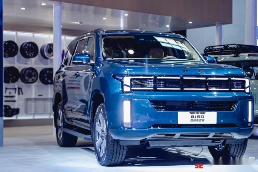 2024北京车展:BJ30预售11.99万起，北京汽车越野电驱全阵容亮