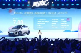 【E汽车】售7.88万元 比亚迪海鸥自在版正式上市