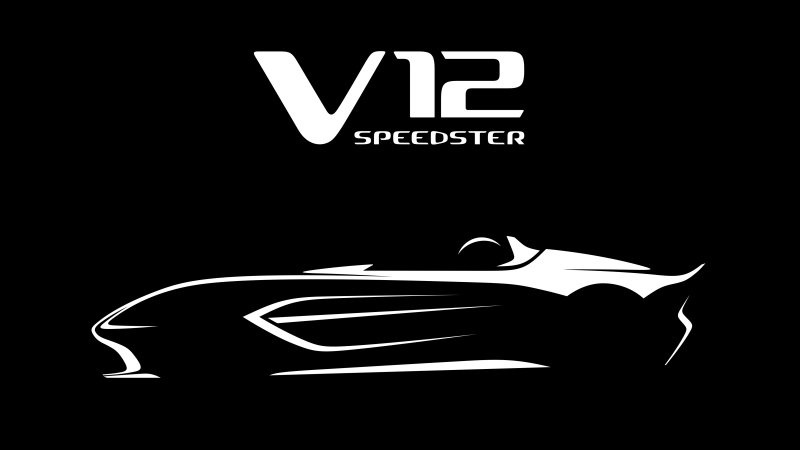 无车顶，无挡风，阿斯顿马丁V12 Speedster接受预定