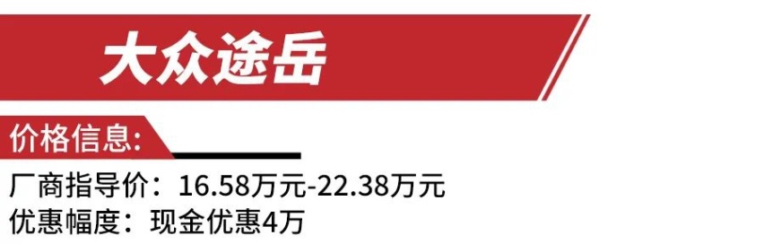 优惠较大的主流合资紧凑型SUV盘点，哪一款是你所爱？