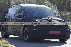 新款特斯拉 Model Y 谍照再曝，采用分体式灯组？